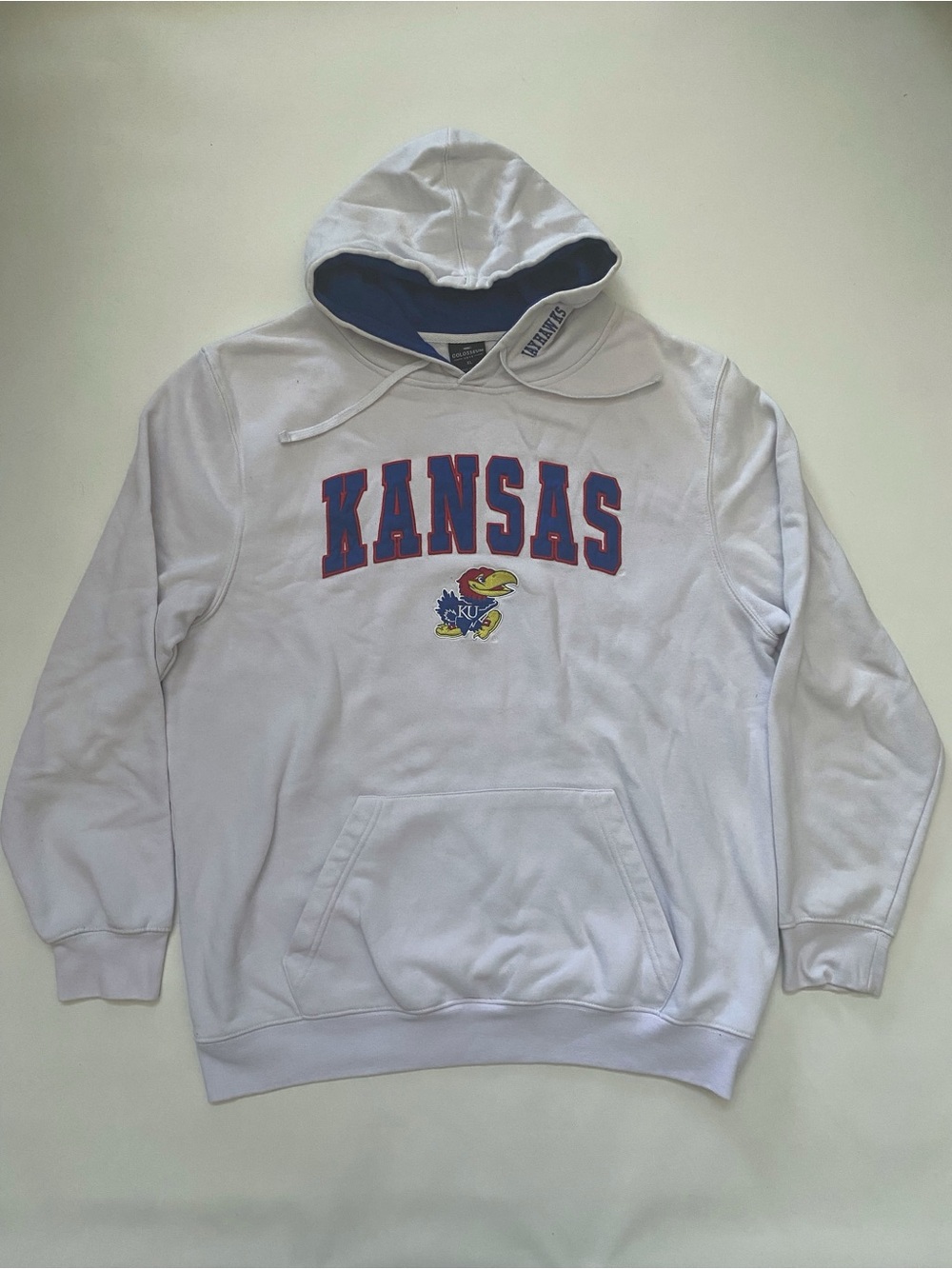 Kansas University Jayhawks NCAA Basketball Hoodie, men’s XL